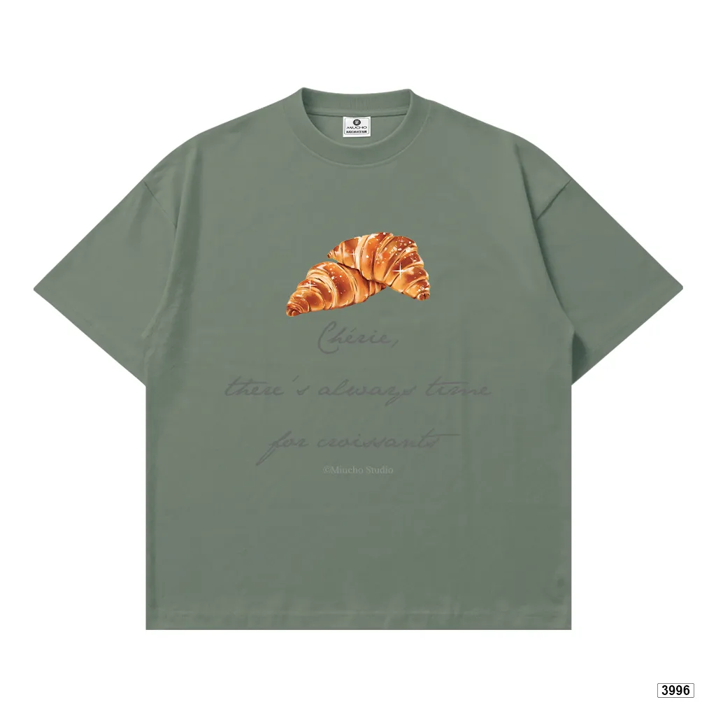 Áo thun boxy nữ in graphic Croissant đáng yêu Miucho 3996_thumbnail_12