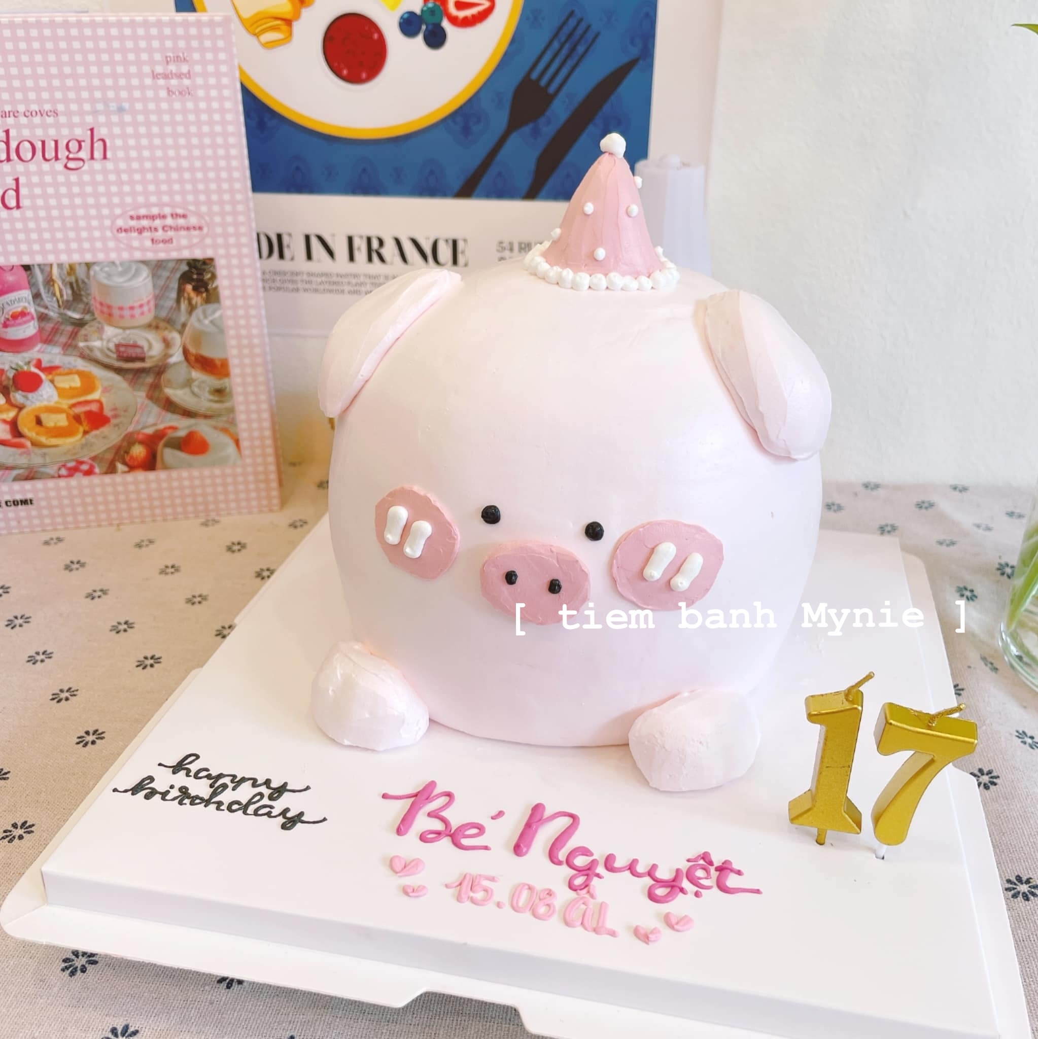 Bánh 3D con heo MD07