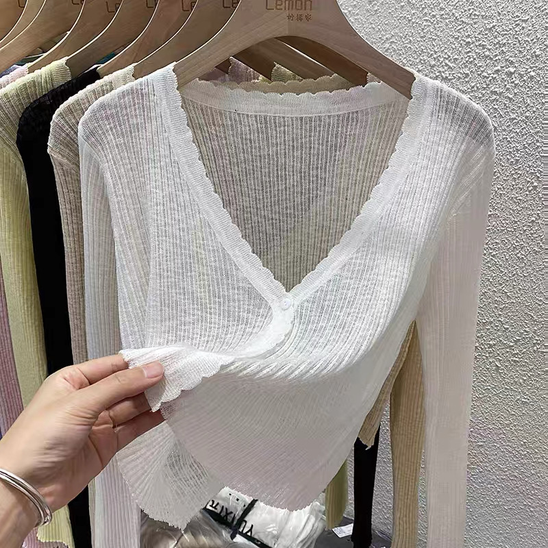 Lucas - Áo cardigan basic viền lượn nhiều màu dáng lửng_thumbnail_1