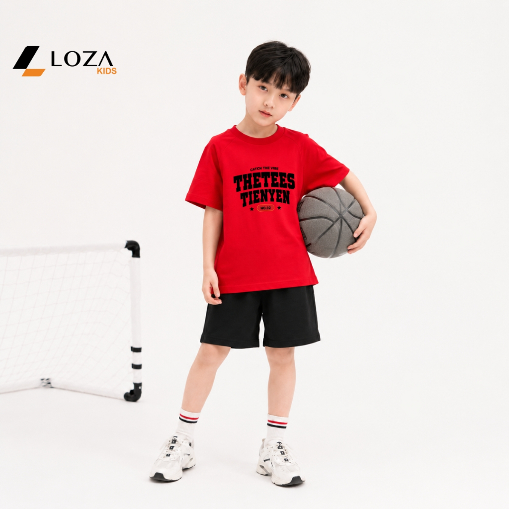 Set bộ bé trai chữ THETEES TIENYEN - Loza Kids SB687_thumbnail_3
