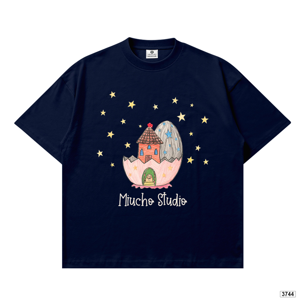 Áo thun nữ form boxy hoạt hình mùa hè Dreamee đáng yêu chất thoáng mát Miucho 3744_thumbnail_15