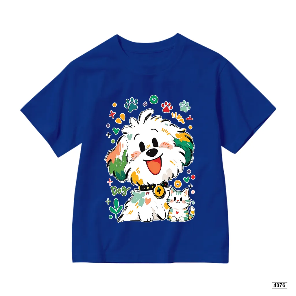 Áo thun bé trai bé gái Cún cầu vòng đáng yêu Kado 4076_thumbnail_13