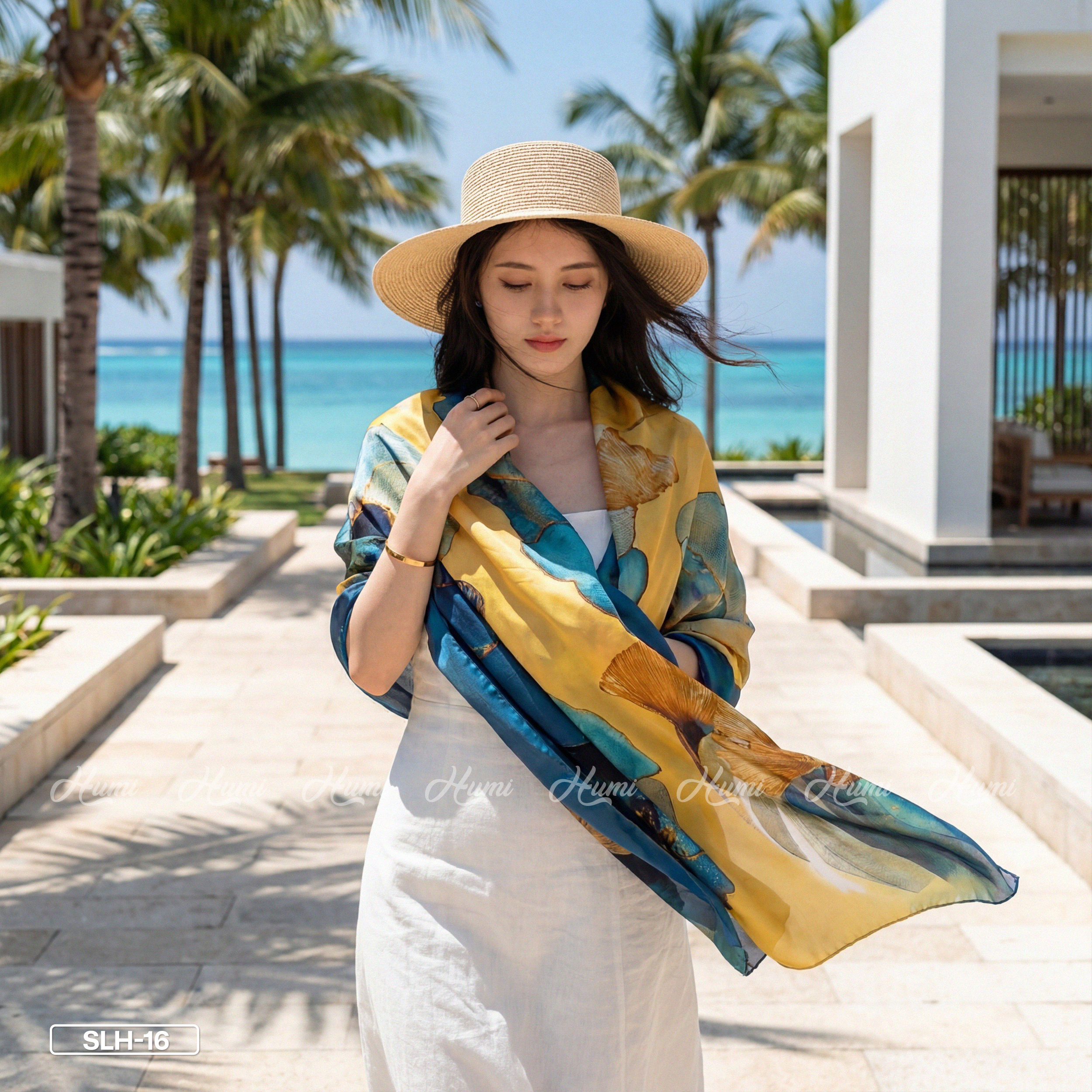 KHĂN CHOÀNG LỤA (SLH16)