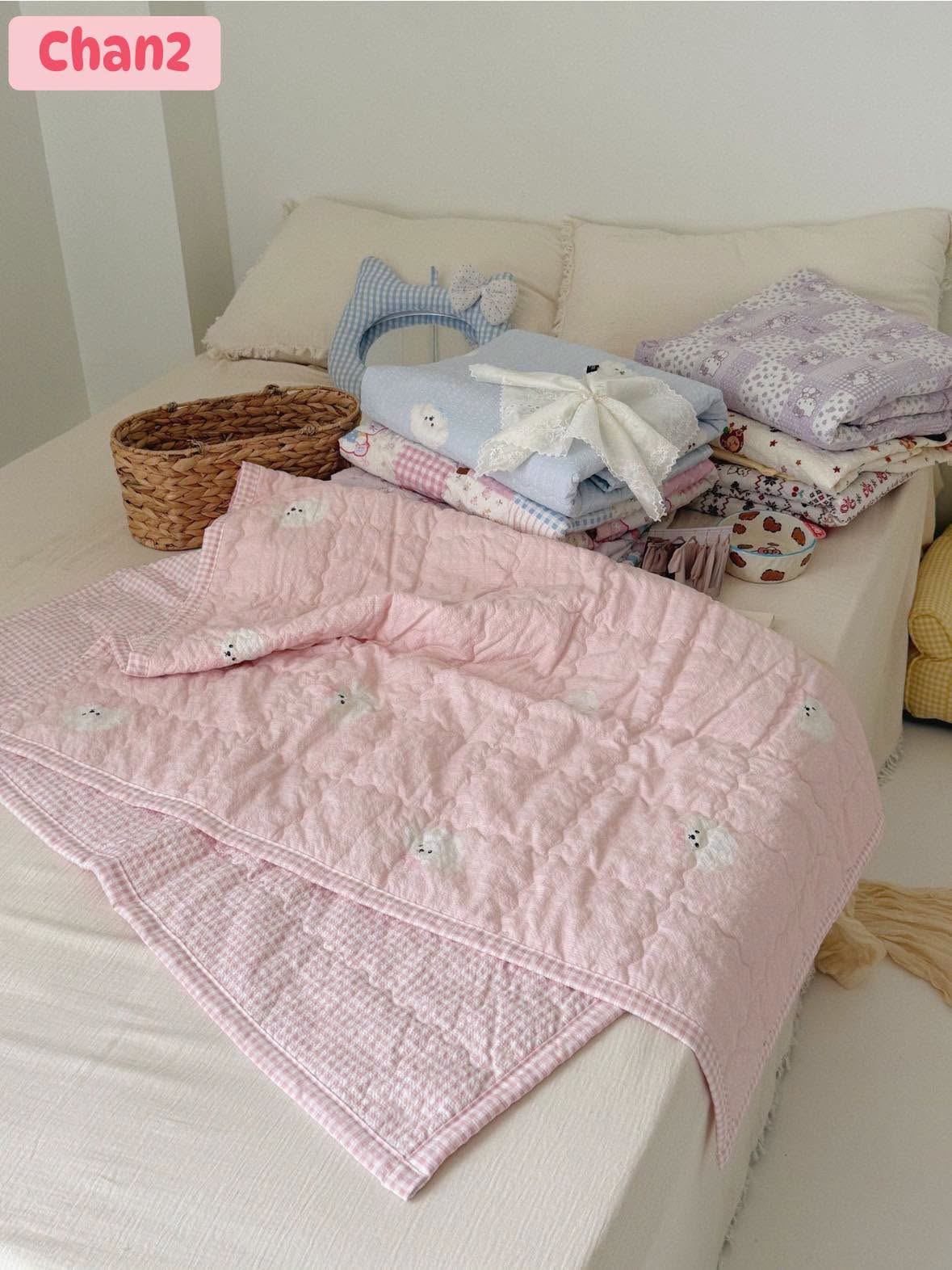 Chan2 - Chăn điều hòa chất cotton hãng Soybean_thumbnail_0