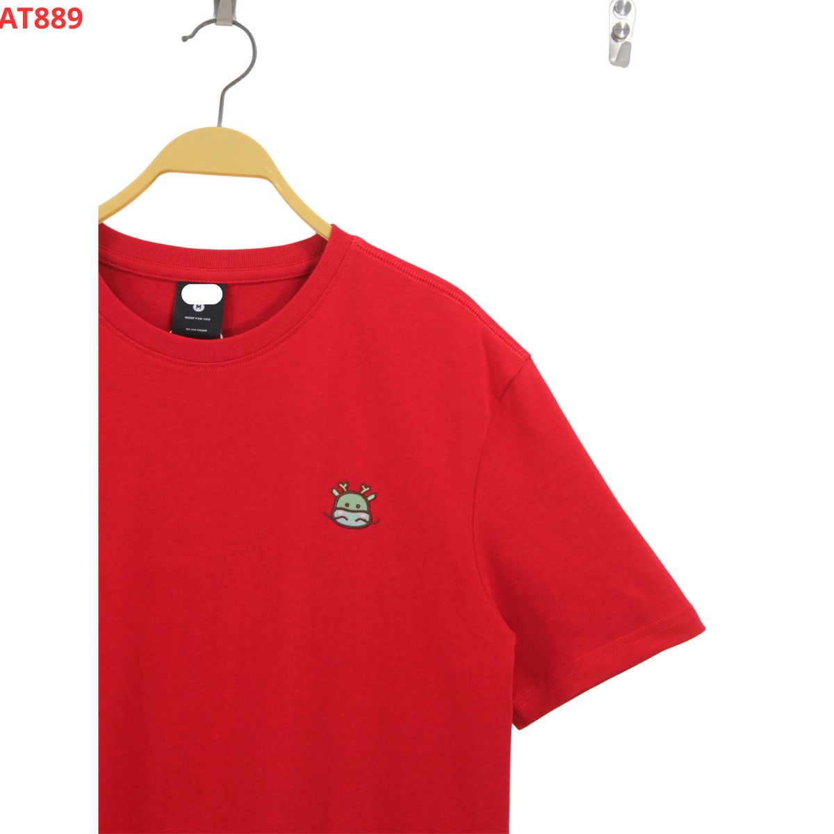 AT889 - Áo thun nam Red_thumbnail_5
