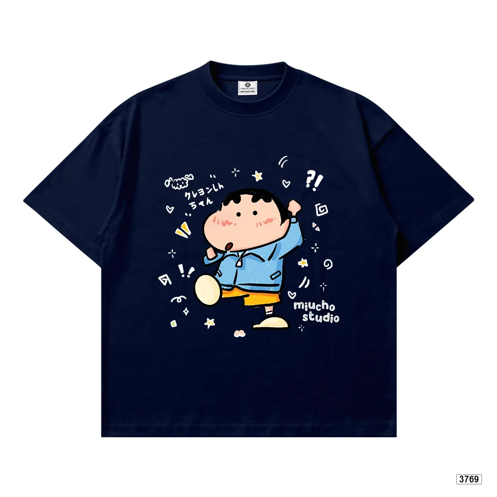 Áo thun nữ form boxy Shinnosuke phong cách đáng yêu Miucho 3769_thumbnail_15