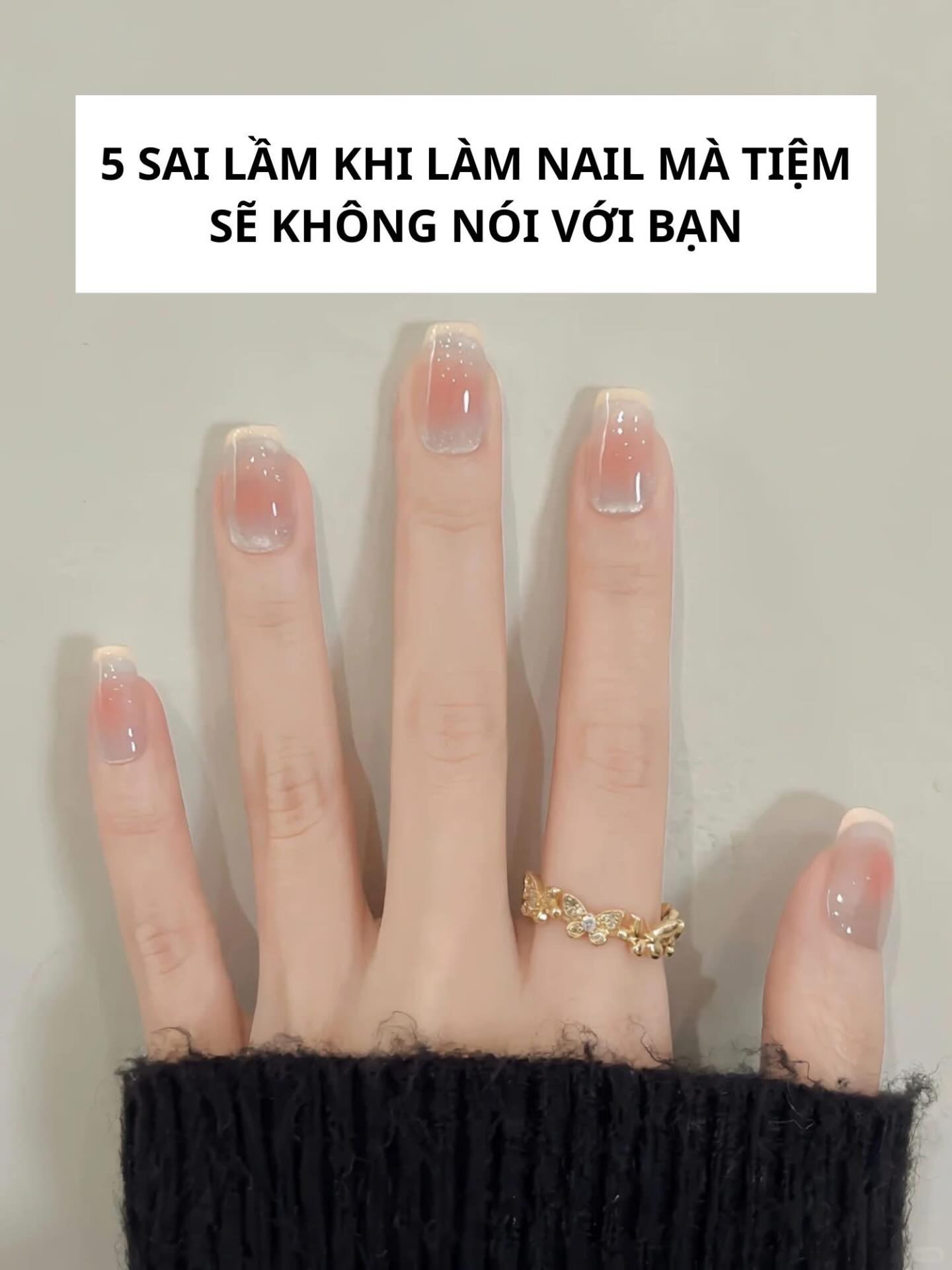 5 sai lầm khi làm móng mà thợ sẽ không nói với bạn