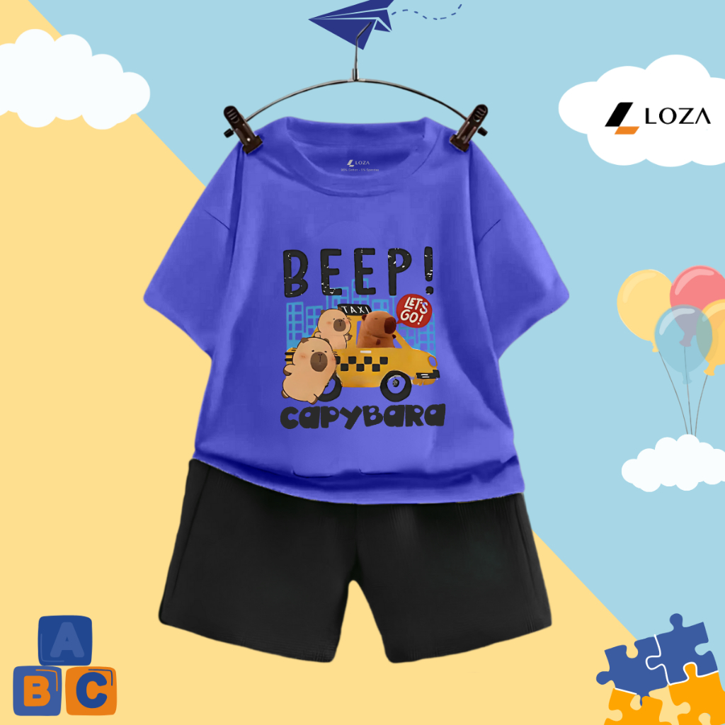[XẢ KHO SIZE140] Bộ đồ cho bé trai nhiều mẫu - Quần áo bé trai  từ 26-30kg - Loza Kids XB009_thumbnail_8