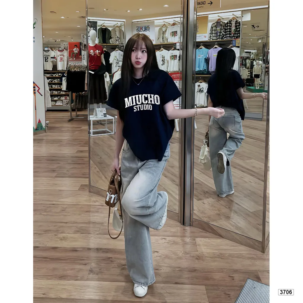 Áo thun boxy unisex phong cách đường phố Miucho Studio 3706_thumbnail_3