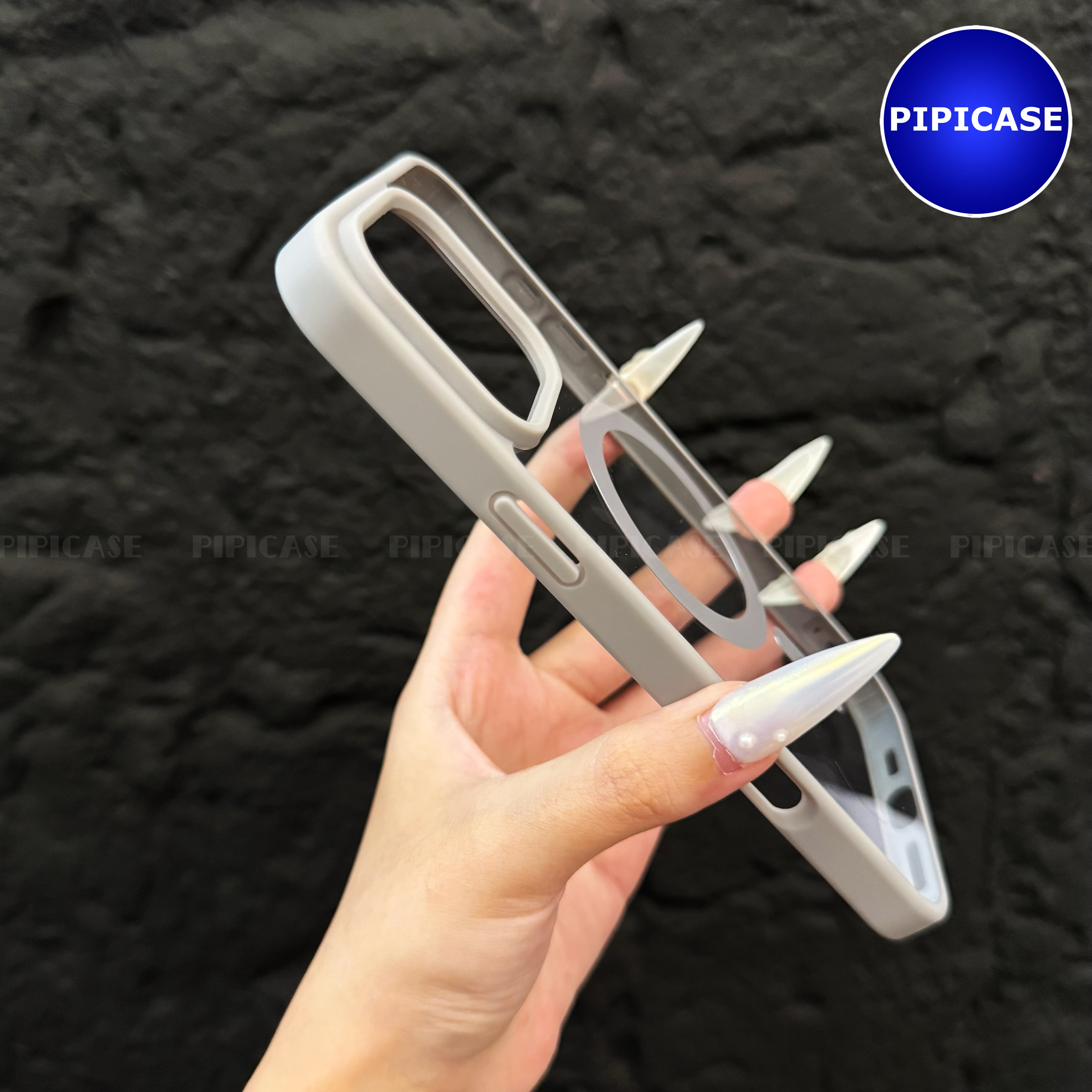 Ốp Lưng iPhone 16 Pro - Chic - Xám_thumbnail_14