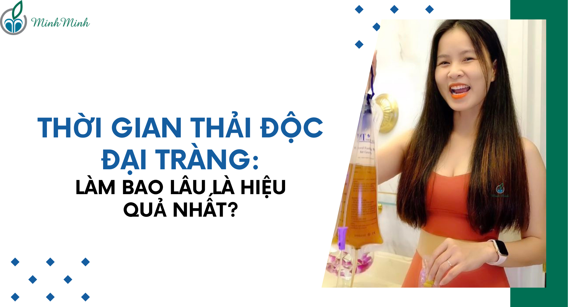 Thời gian thải độc đại tràng: Làm bao lâu là hiệu quả nhất?