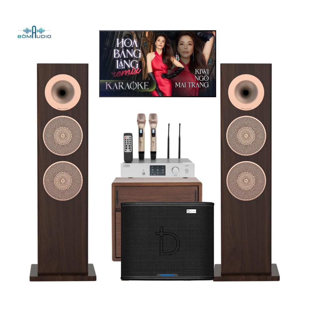 Combo Karaoke JD1 Amply Karaoke DBACOUSTIC LX H6 + Loa Full DBACOUSTIC LX SH28 + Loa Sub DBACOUSTIC LX S32SA G2_thumbnail_2