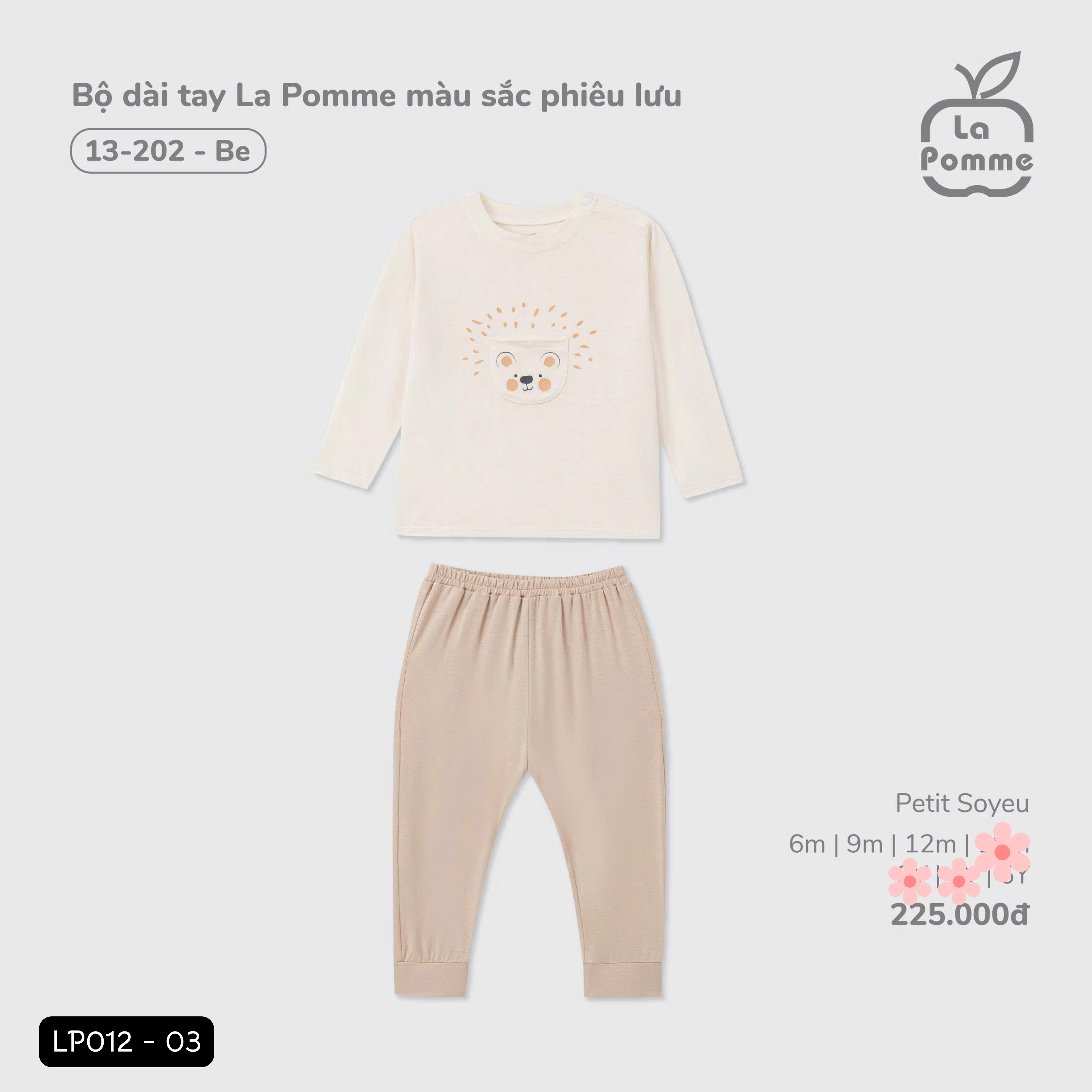 Bộ dài tay La pomme (size lớn )_thumbnail_2