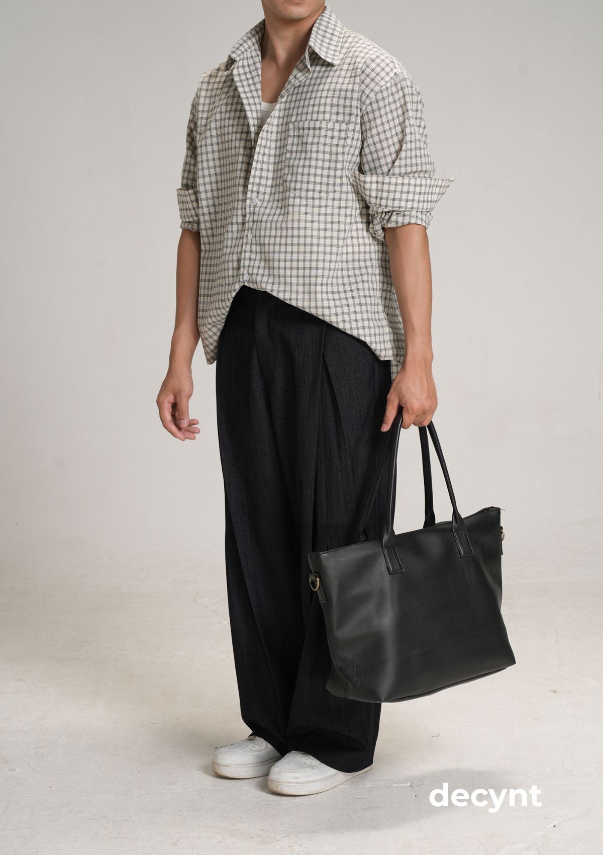 decynt Shirt 02 - Áo sơ mi caro dài tay chất liệu xốp_thumbnail_3