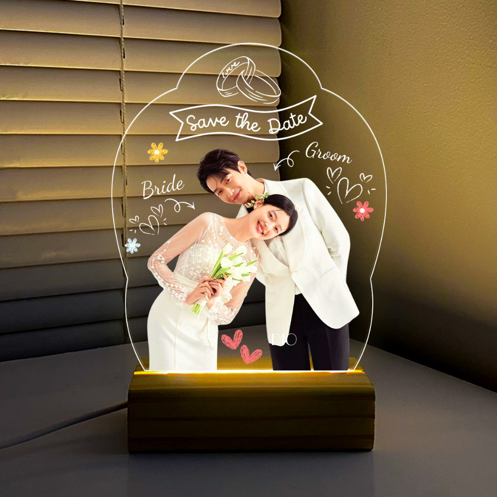 Khung Ảnh Mica Đế Đèn LED - Mẫu postcard thông điệp_thumbnail_8