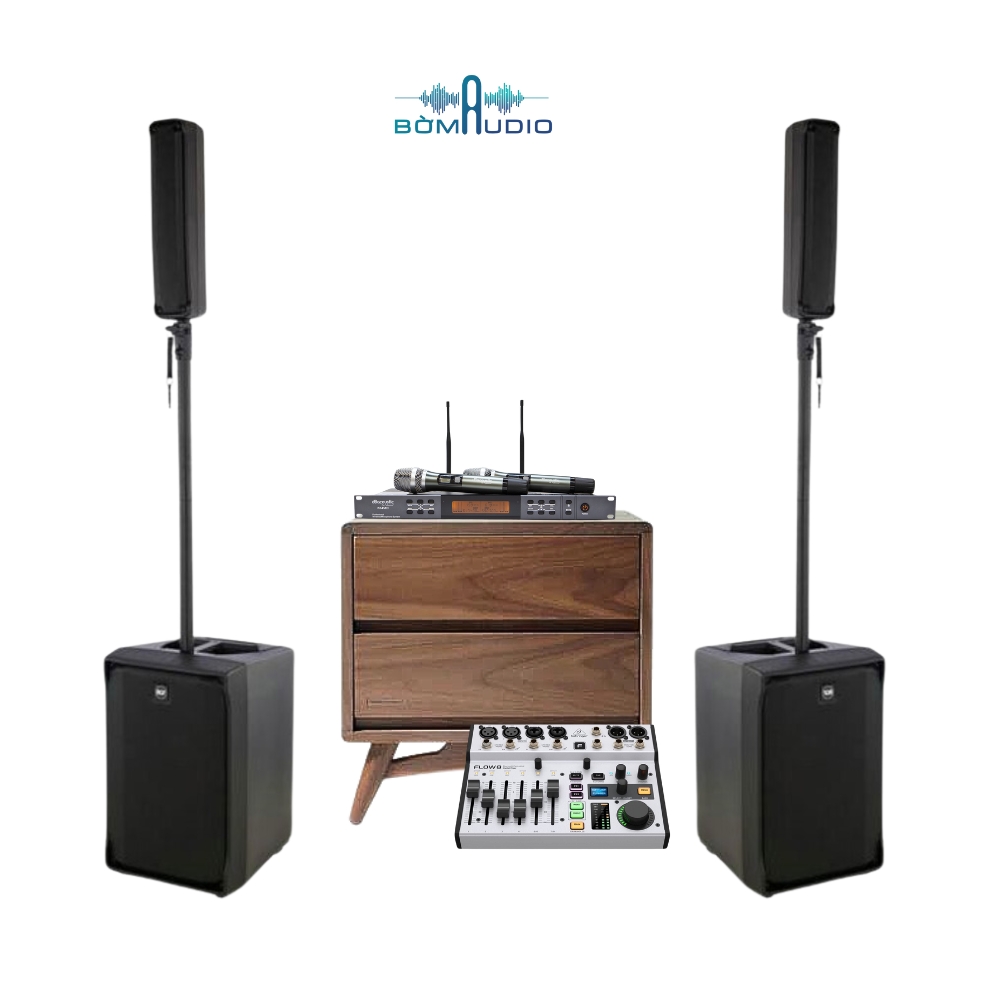 Combo Mixer BEHRINGER FLOW 8 + Micro DBACOUSTIC DB450II + Loa RCF EVOX J8 - B312_thumbnail_1