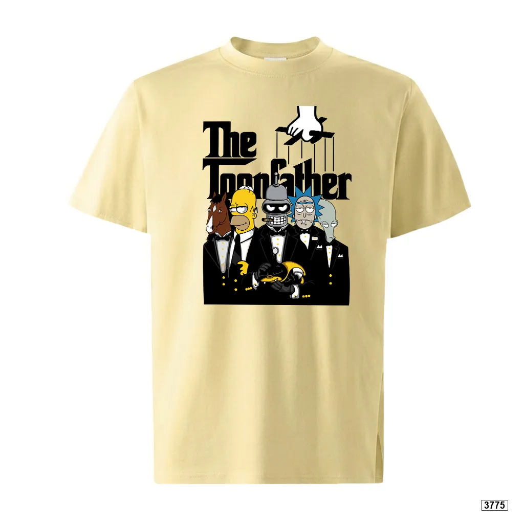 Áo thun form rộng unisex The Toonfather trẻ trung năng động chất thoáng mát TeePrint 3775_thumbnail_0