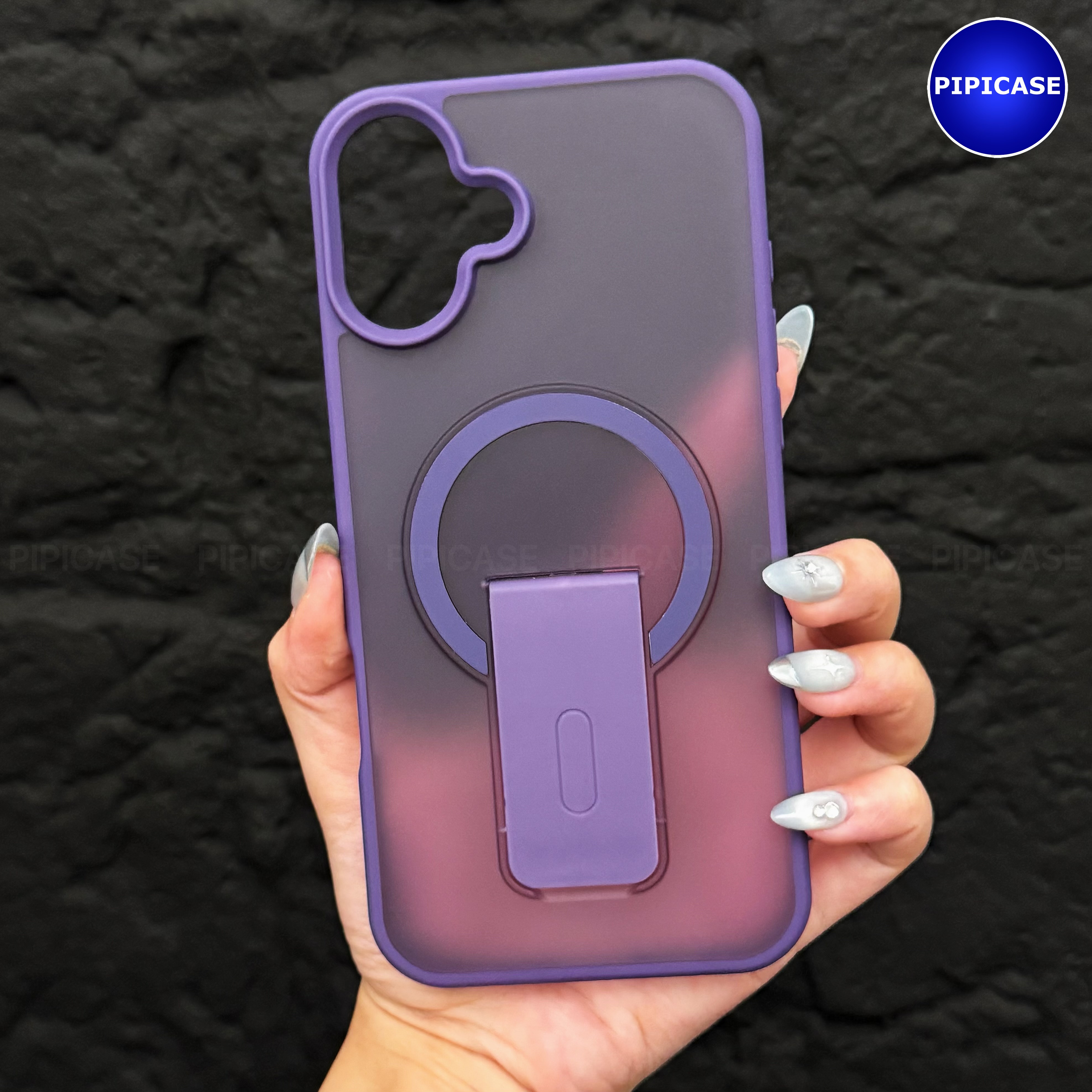 Ốp Lưng iPhone 16 Plus - Quin - Tím Đậm_thumbnail_2