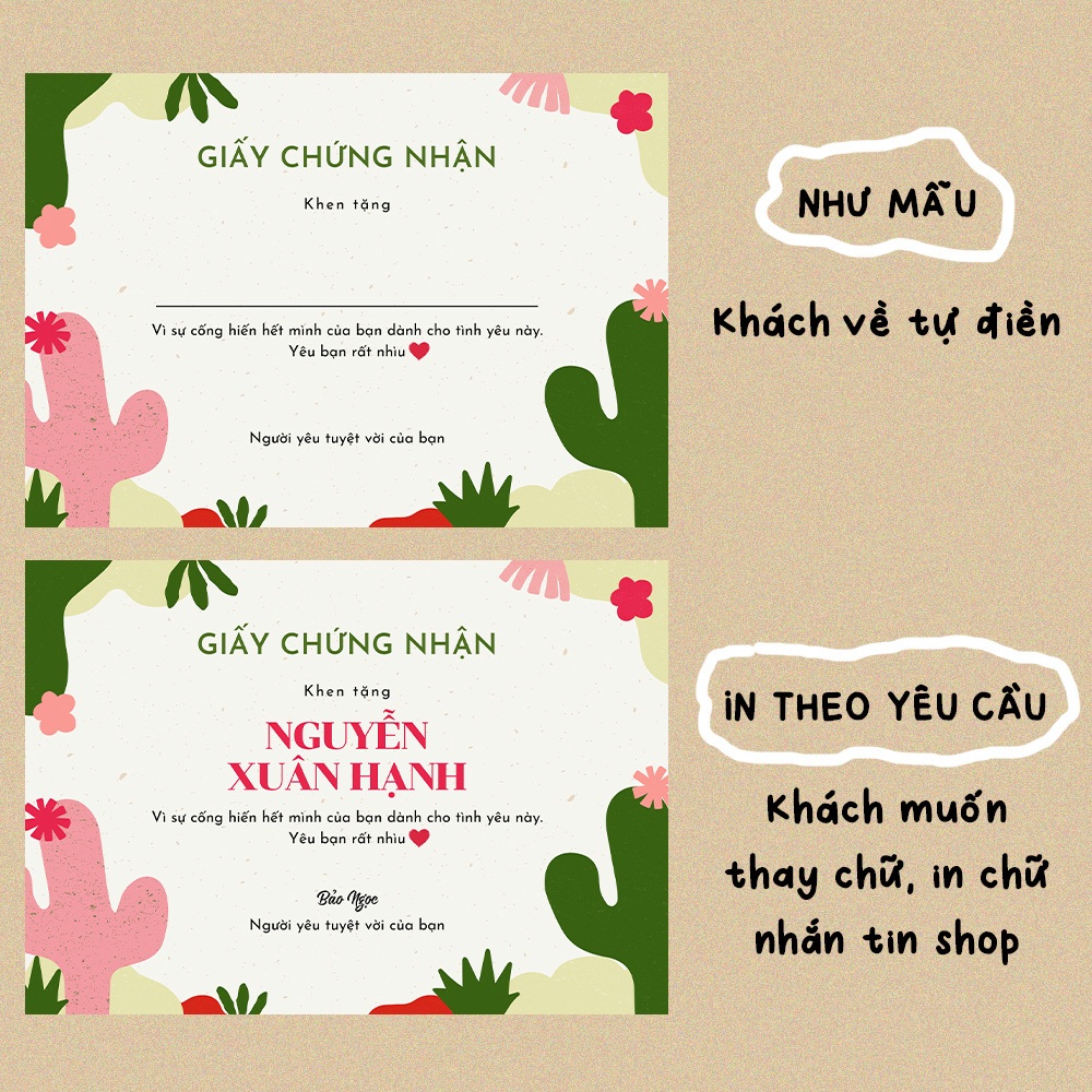 LOVE CERTIFICATE - CHỨNG CHỈ TÌNH YÊU, Chứng nhận tình yêu Quà Tặng Bạn Trai Bạn Gái_thumbnail_1