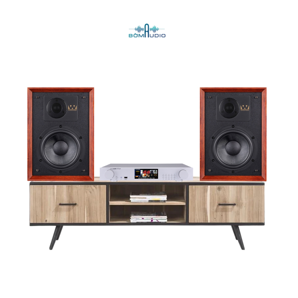 Combo Music Server COCKTAIL AUDIO N25AMP + Loa Bookshelf WHARFEDALE DENTON 85TH ANNIVERSARY - B382