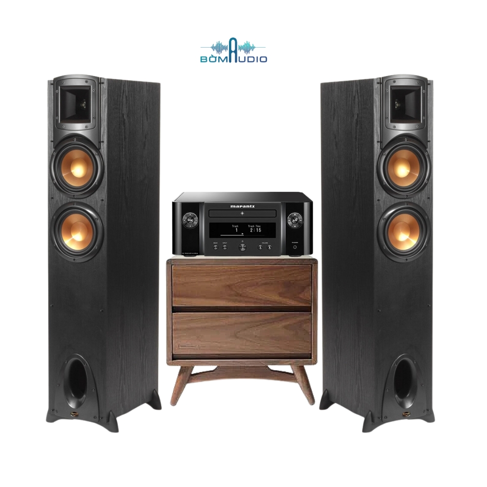 Combo Amply MARANTZ M-  CR612 + Loa KLIPSCH SYNERGY BLACK LABEL F200 - B278_thumbnail_1