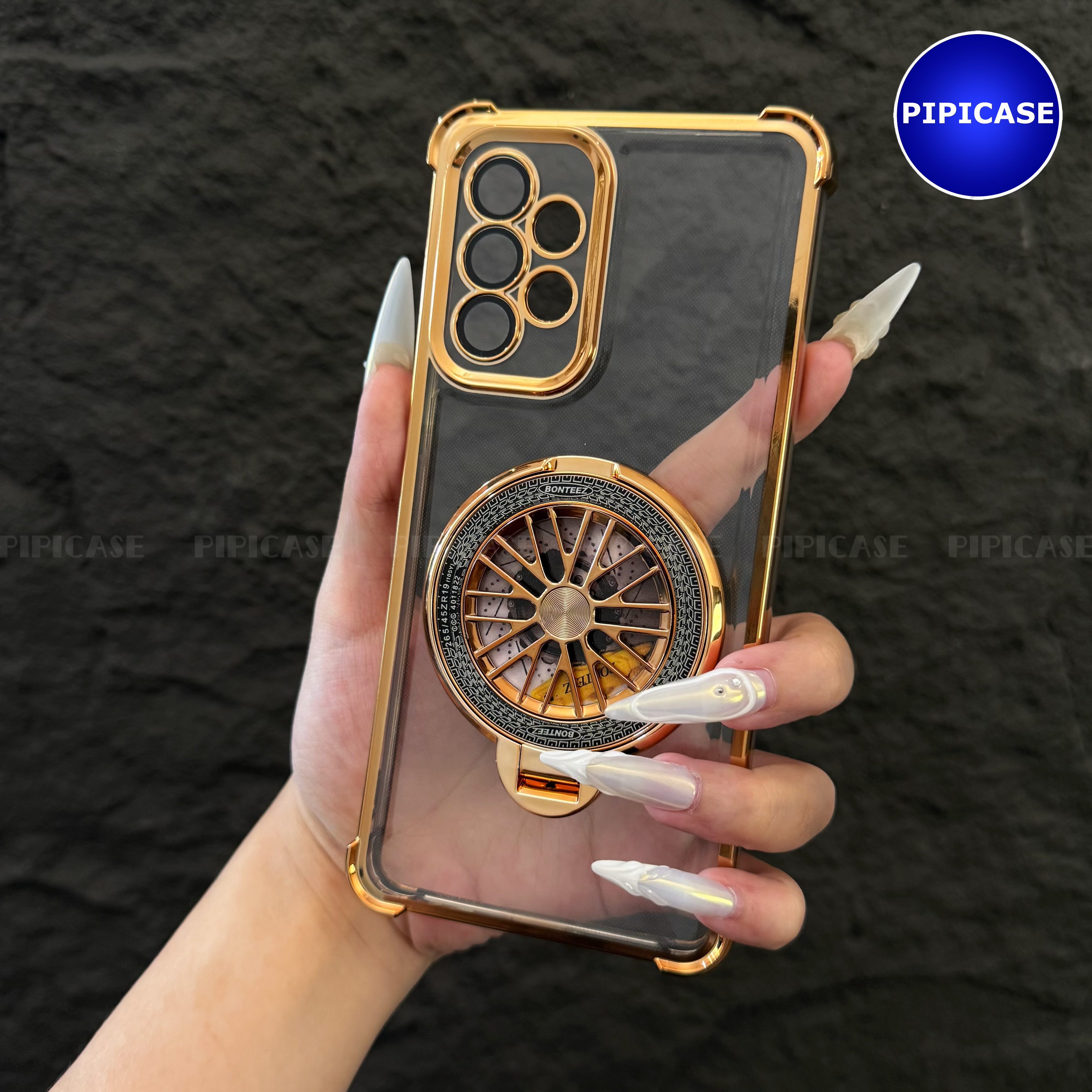 Ốp Lưng Samsung A73 - AB - Vàng
