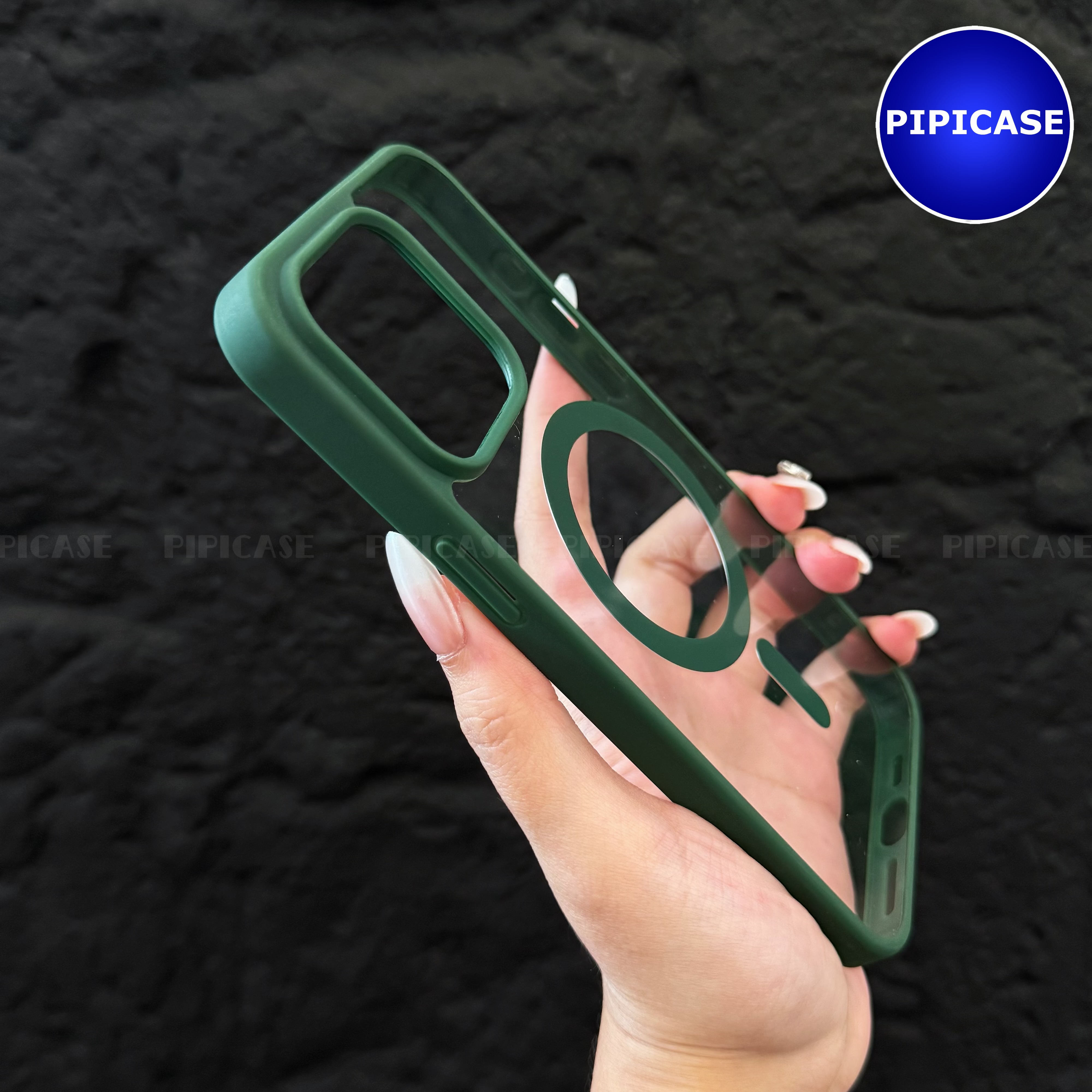 Ốp Lưng iPhone 14 Pro Max - Chic - Xanh Lá_thumbnail_5