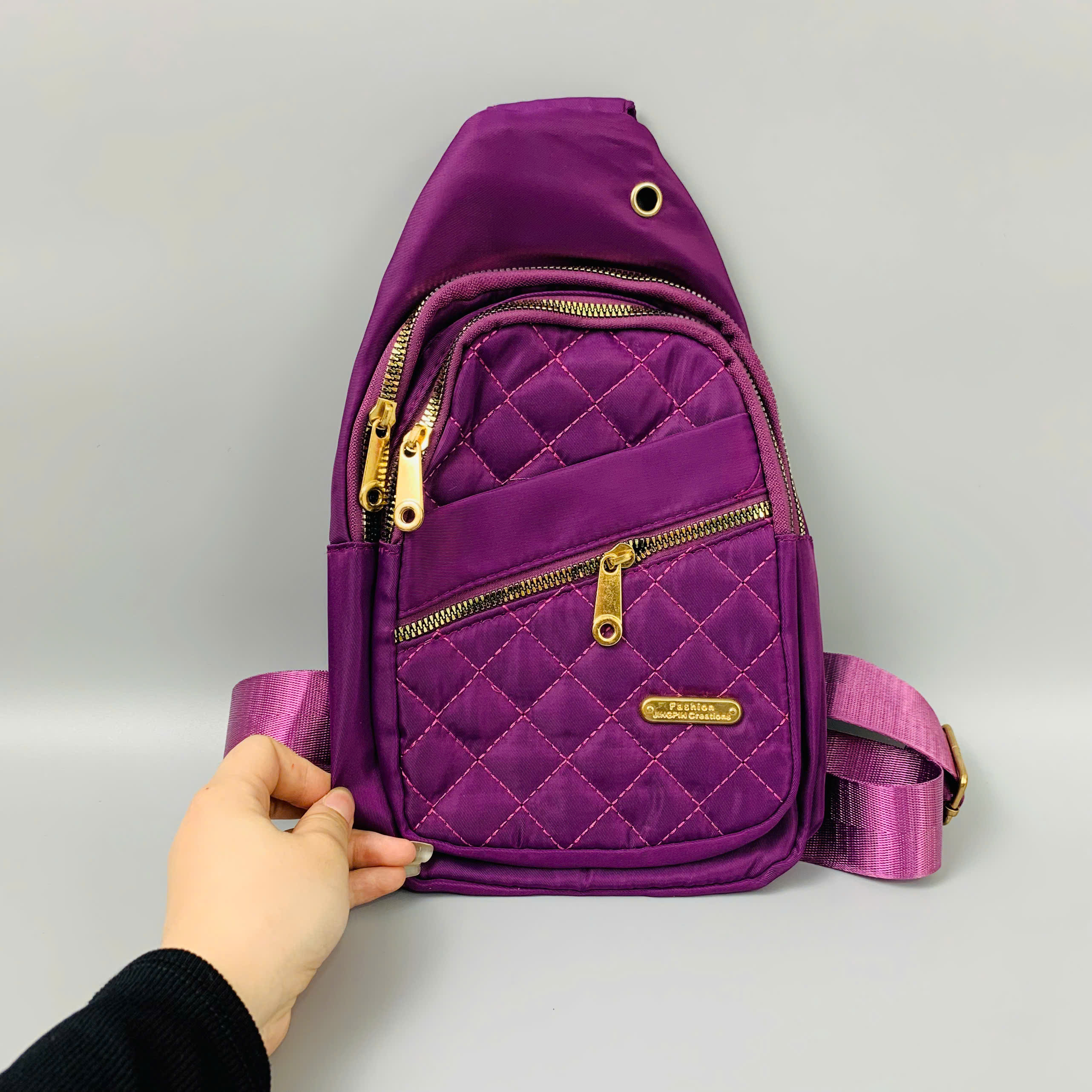 TÚI ĐEO CHÉO 1 QUAI CHẦN TRÁM – NỔI BẬT, GỌN NHẸ, DỄ PHỐI_thumbnail_2