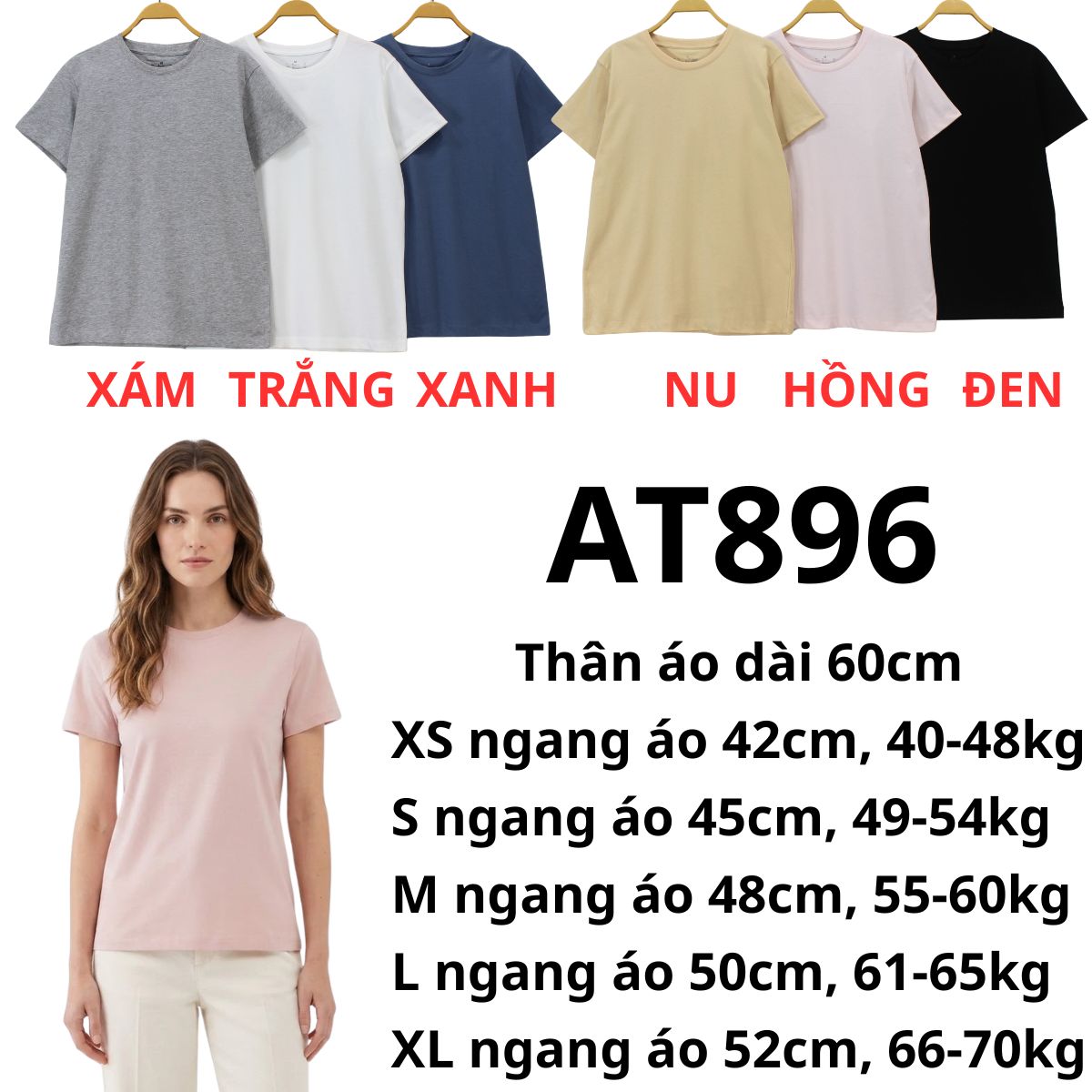 AT896- Áo thun Muj