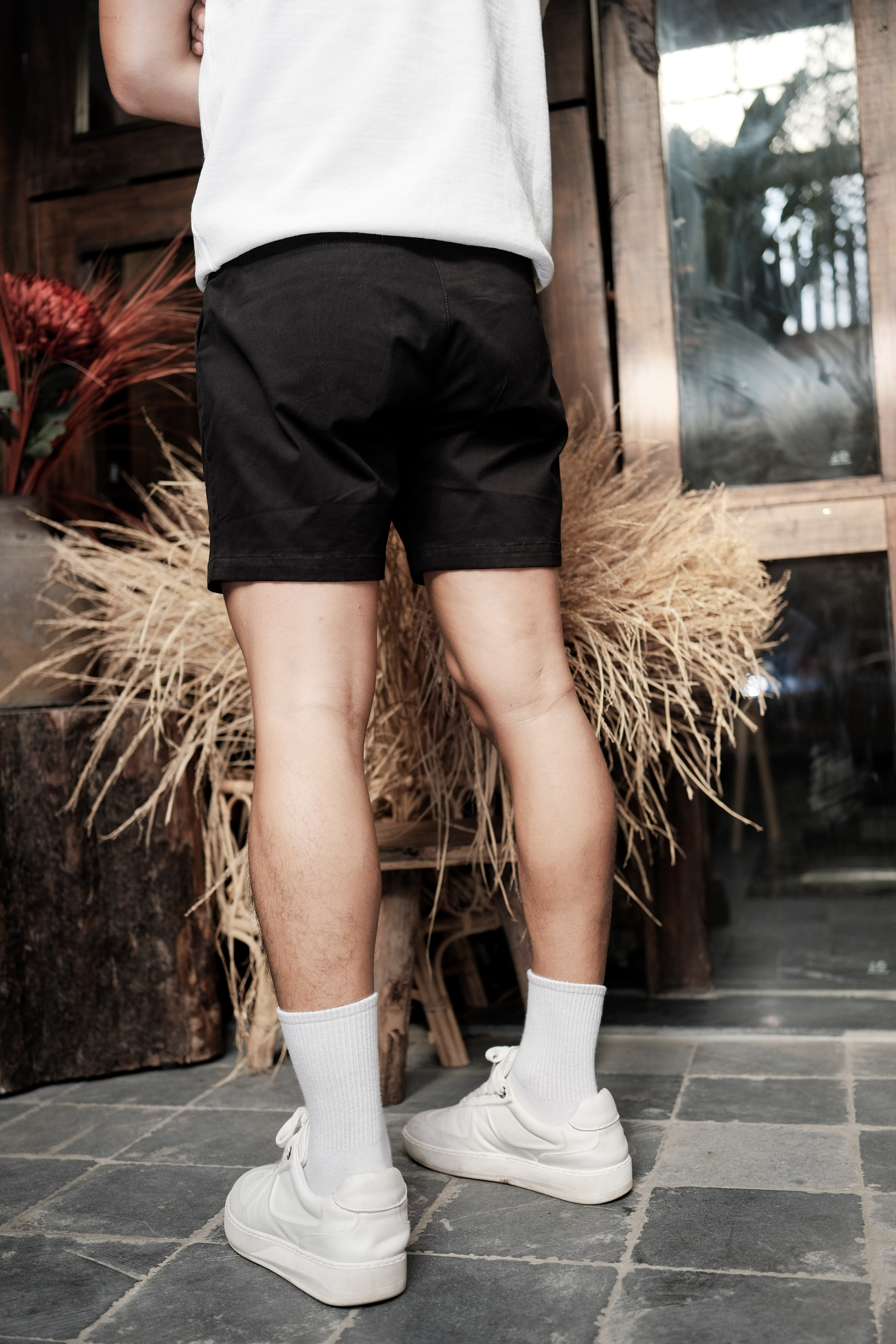 QA2 - Quần short nam ống đứng phong cách Hàn Quốc chất cotton thoáng mát mùa hè_thumbnail_9