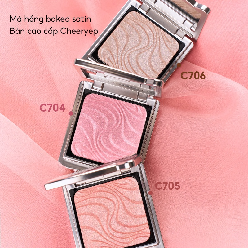 [CHEERYEP] Phấn má hồng đơn Cheeryep Satin Blush