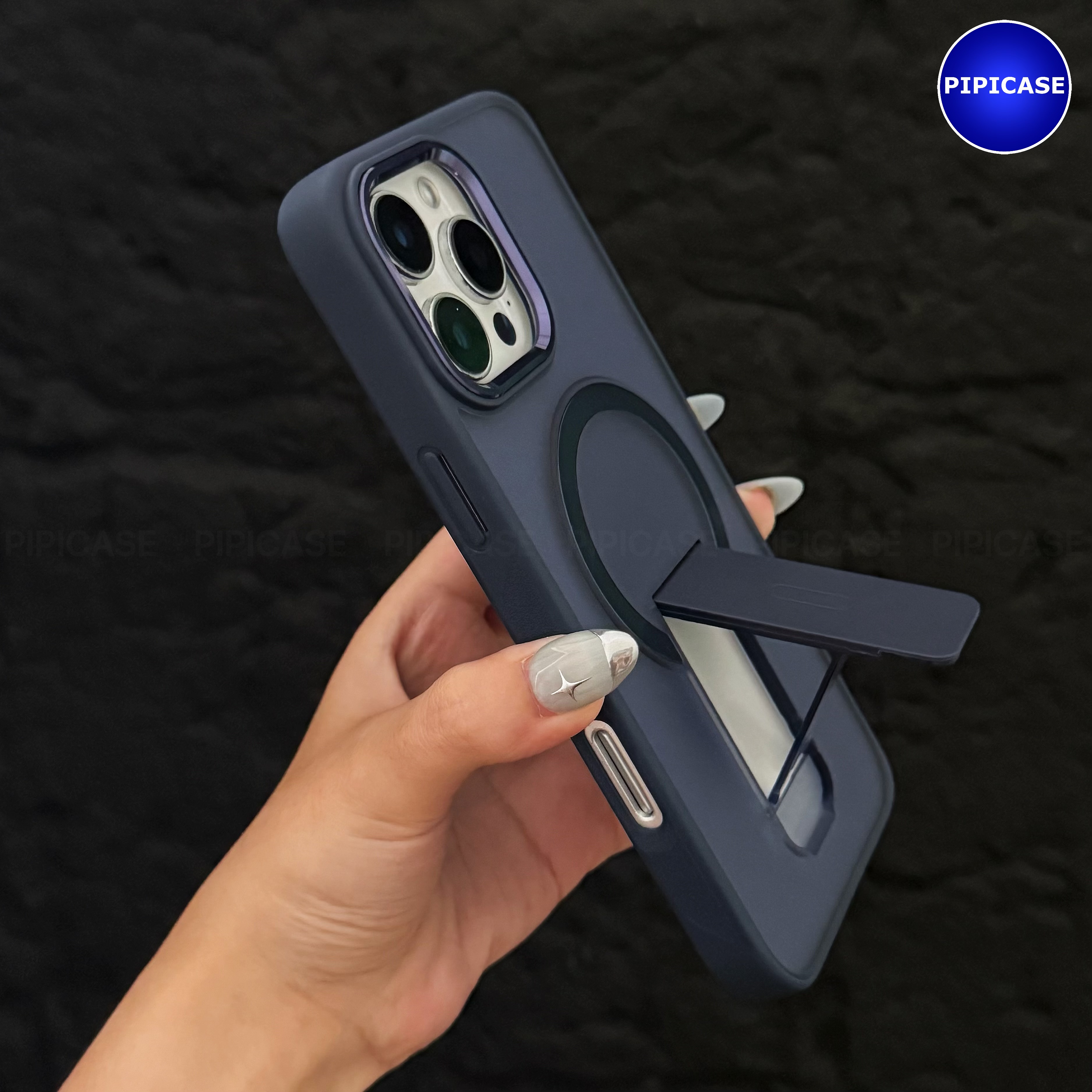 Ốp Lưng iPhone 16 Pro Max - Quin - Xanh Dương_thumbnail_4