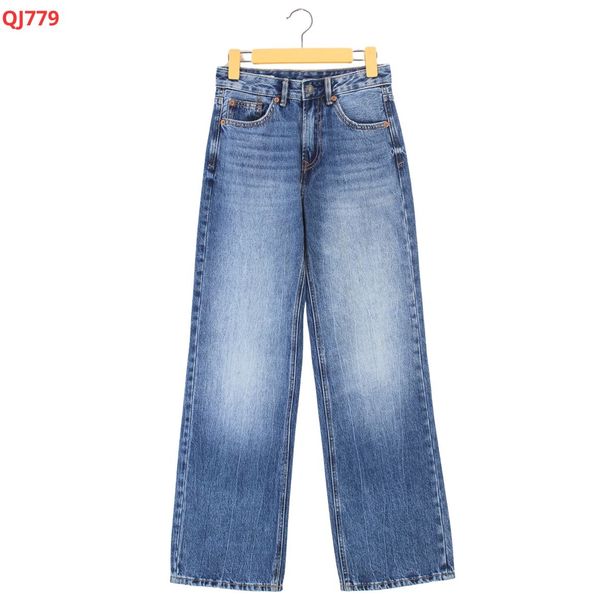 QJ779 - Jeans ống suông - đậm_thumbnail_9