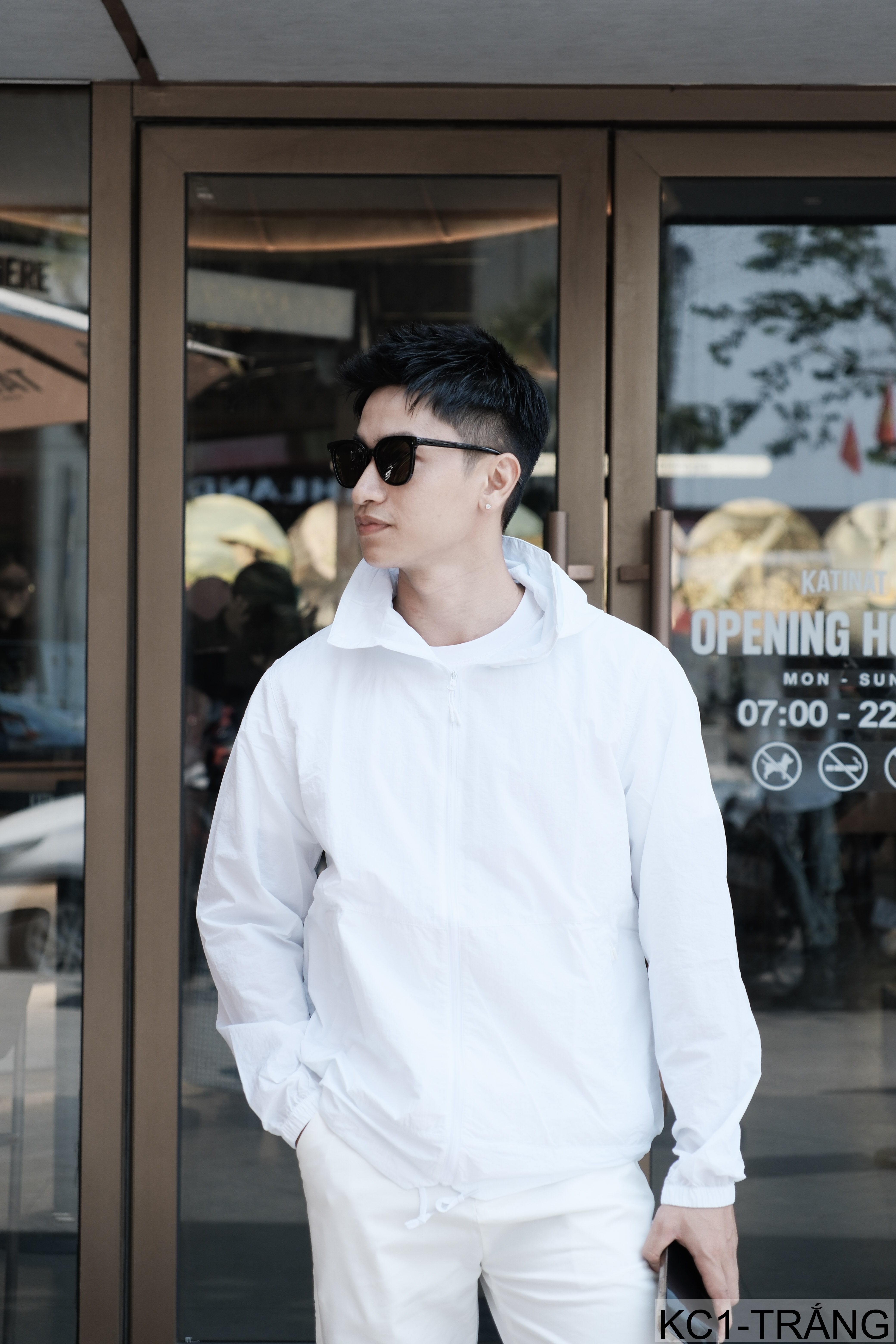 KC1 - Áo khoác chống nắng nam nữ UPF50+ siêu mỏng, thoáng khí, dáng rộng, có mũ trùm đầu_thumbnail_18