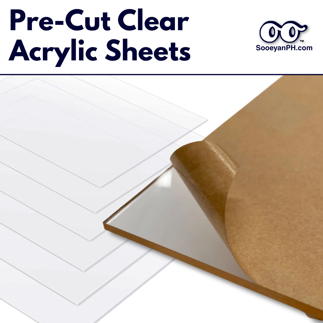 Pre-Cut Clear Acrylic Sheet