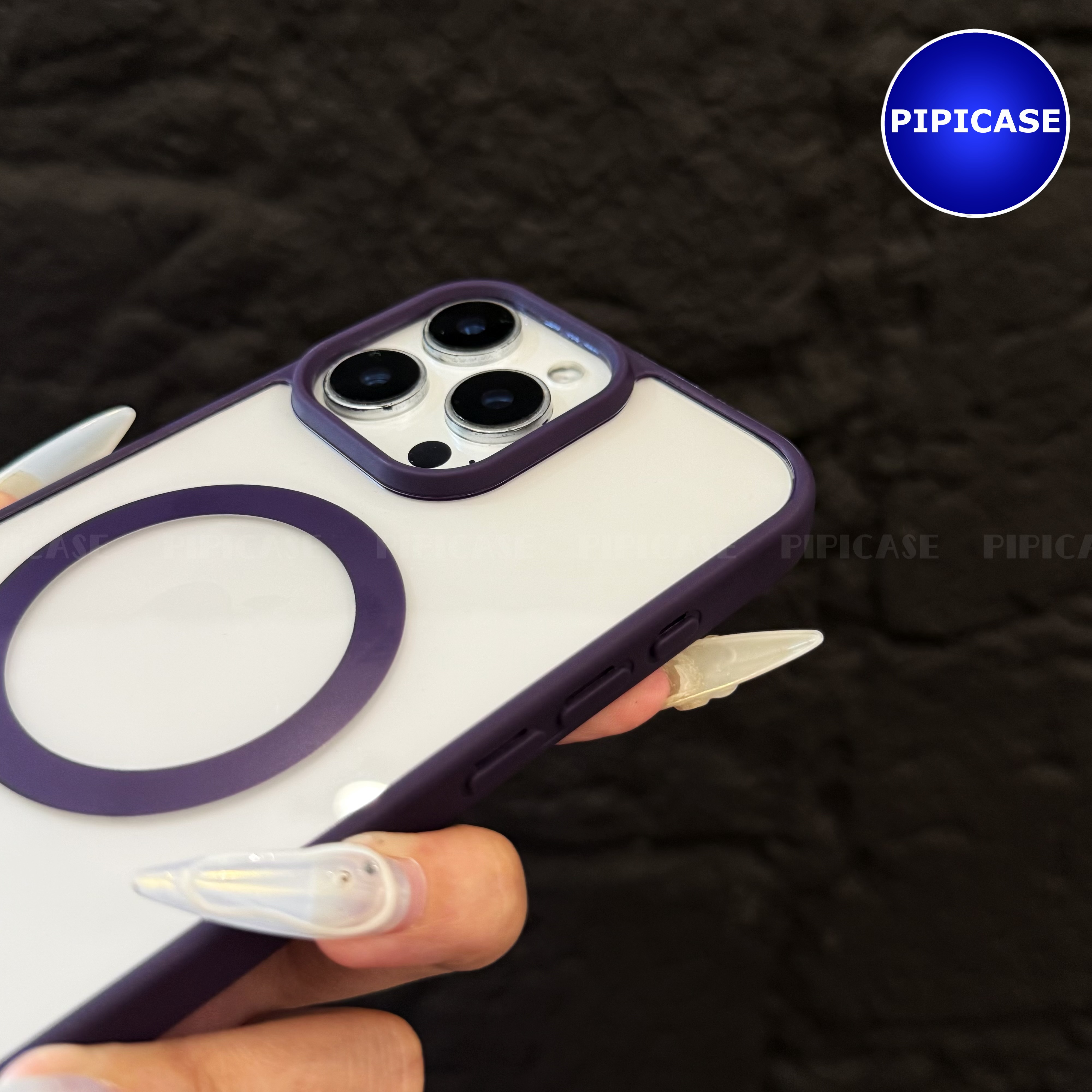 Ốp Lưng iPhone 16 Pro Max - Chic - Tím_thumbnail_5