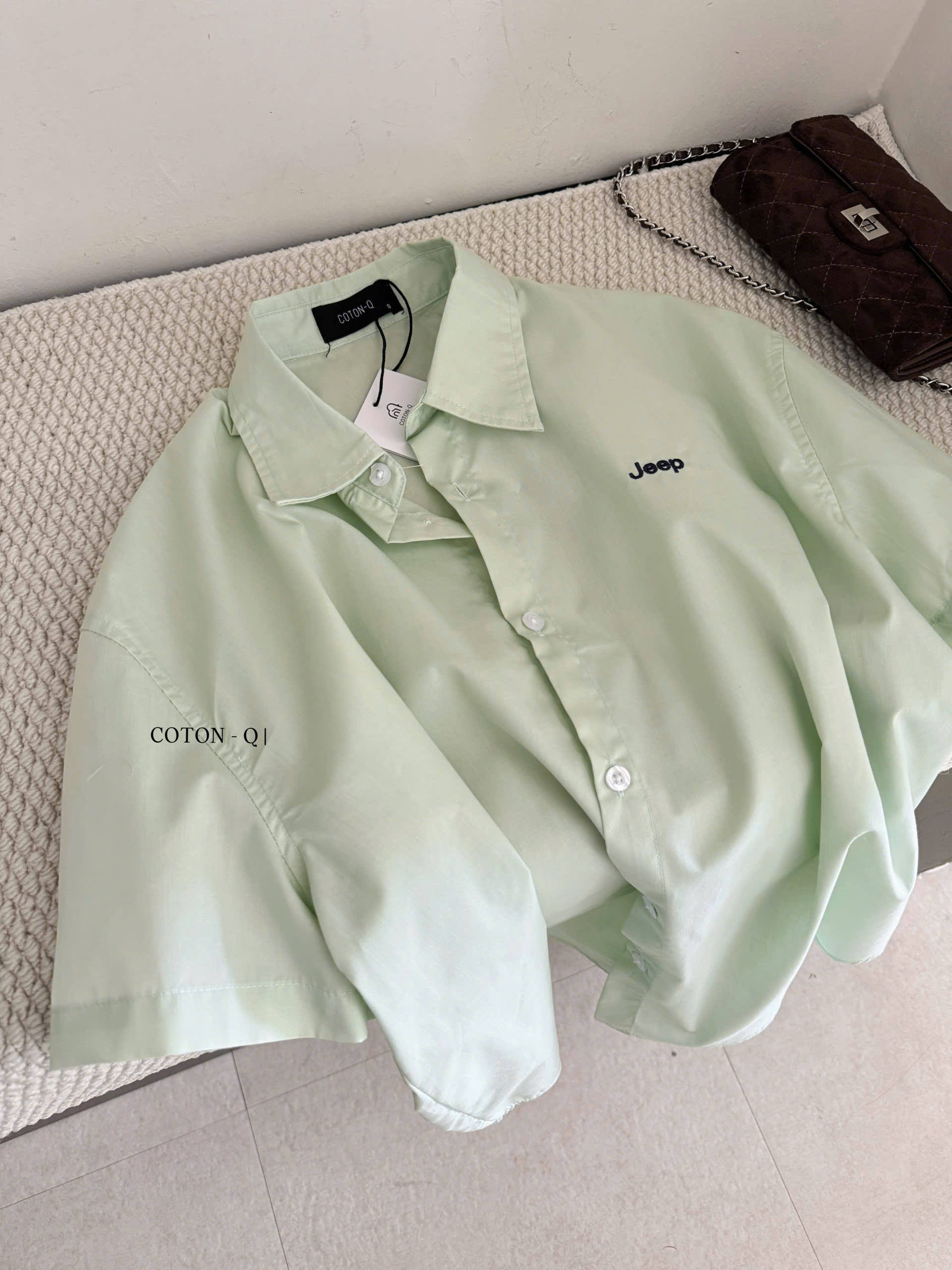 Áo somi tay ngắn ( BE )_thumbnail_2