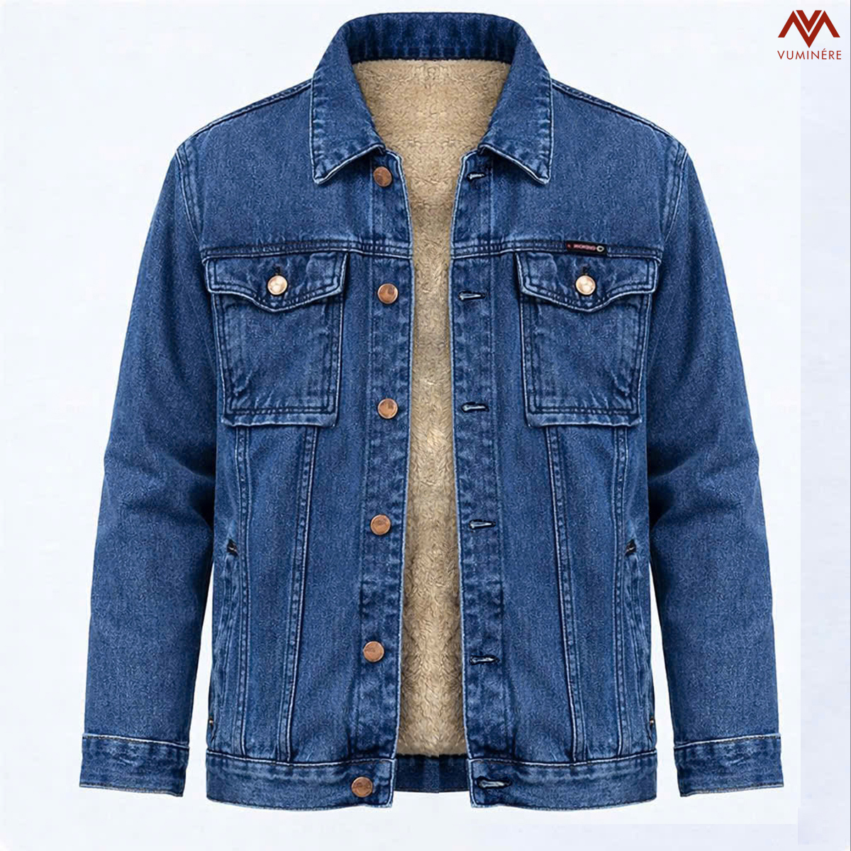 Áo khoác lót lông Jacket Jeans nam ( AZ8 )