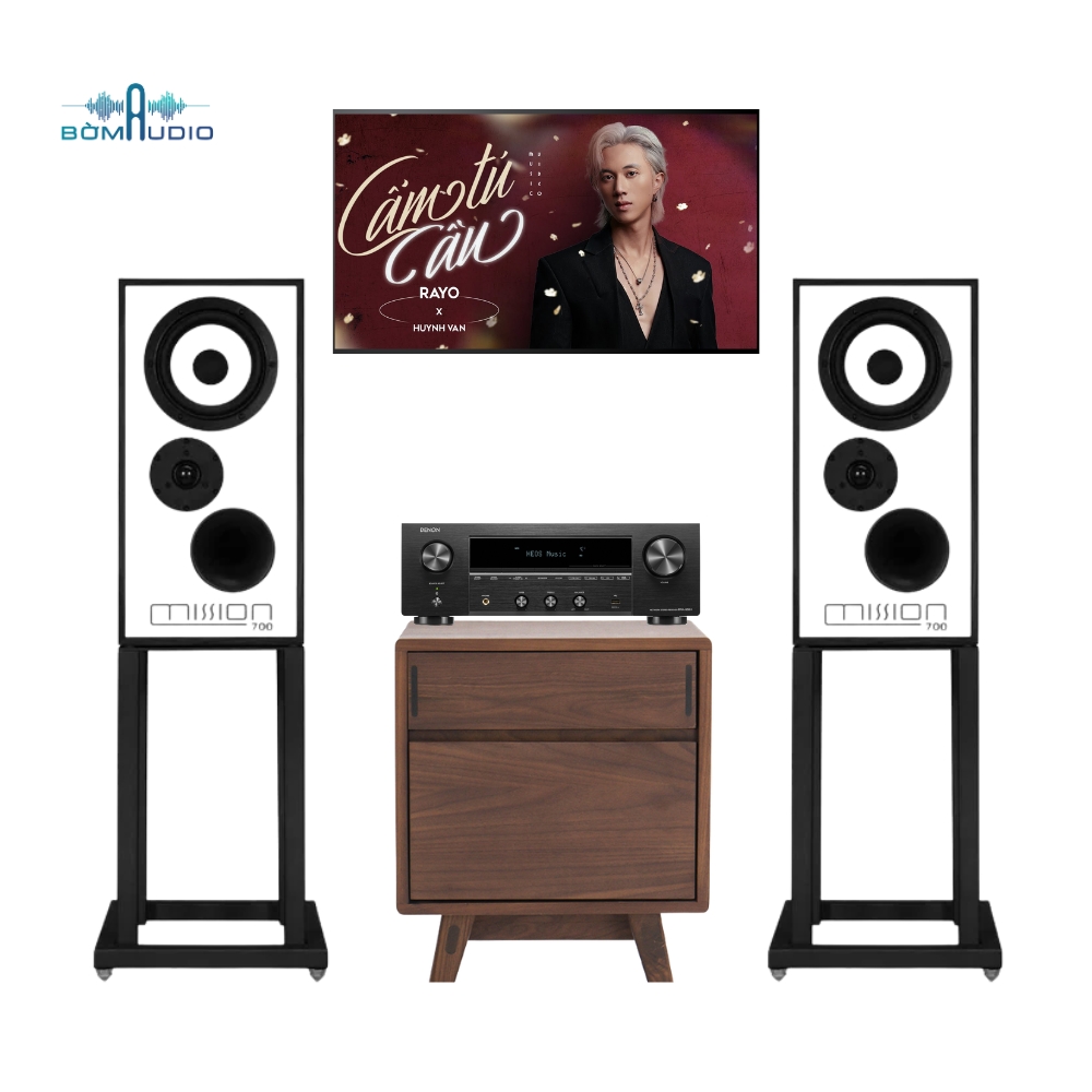 Combo Amply DENON DRA-900H + Loa MISSION 770 - MD1_thumbnail_0