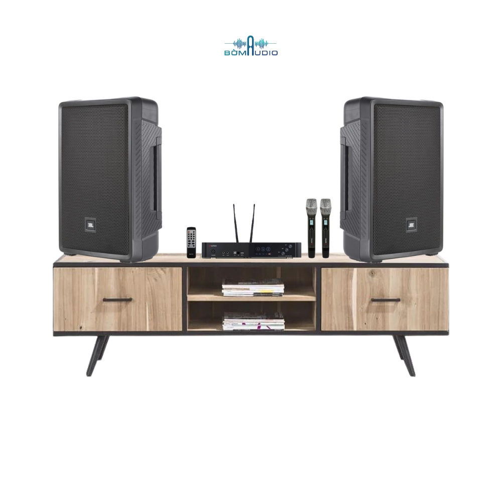 Combo Loa PA Active JBL IRX 112BT + Micro Tích Hợp Mixer SUMICO SU 910 - B353_thumbnail_1