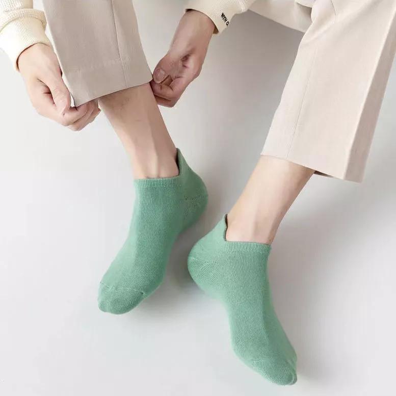 Set 5 Đôi Tất Khử Mùi Bảo Vệ Gót Chân