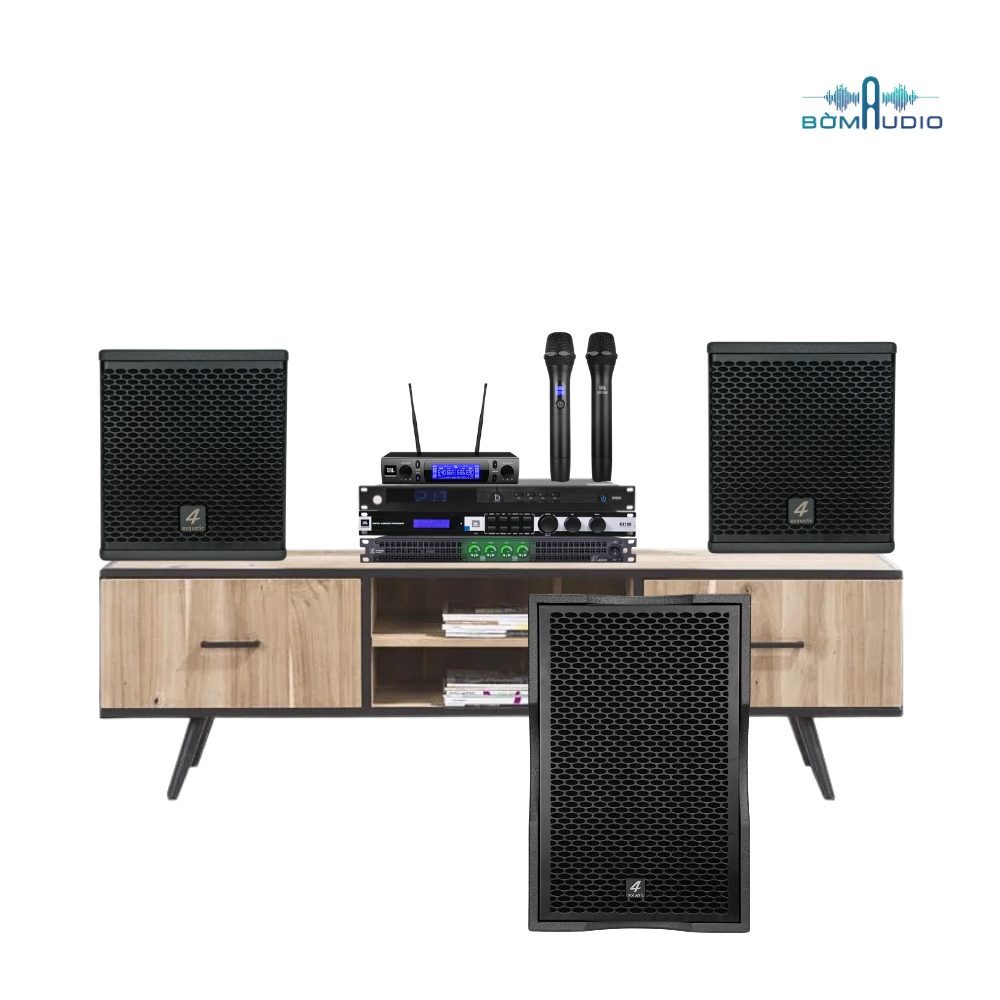Combo Cục đẩy 4ACOUSTIC SX43500 + Vang Số JBL KX180A + Quản Lý Nguồn DBACOUSTIC SP600S + Micro JBL VM300 + Loa 4ACOUSTIC HCS 108C + Sub 4ACOUSTIC PCS 112BS_thumbnail_0