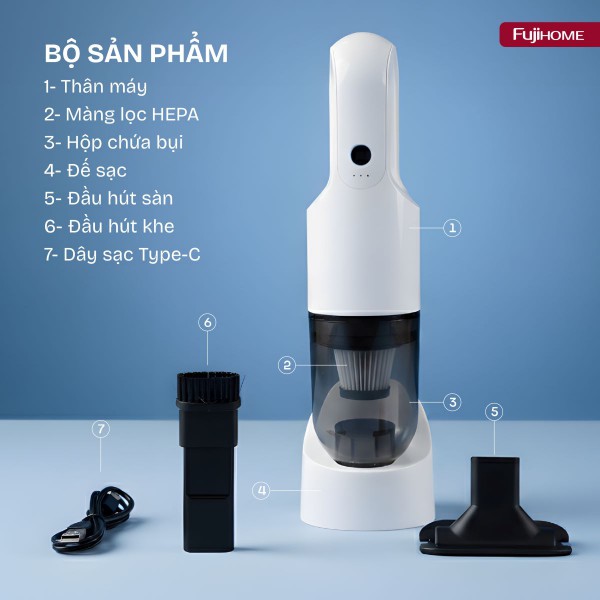 Máy hút bụi cầm tay Fujihome VC01_thumbnail_14