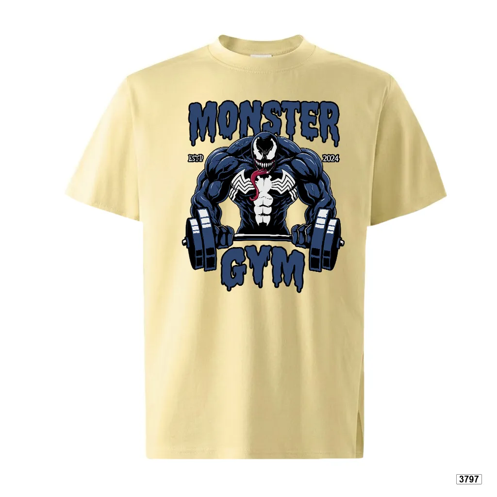 Áo thun nam form oversize Monster Gym phong cách mạnh mẽ cá tính TeePrint 3797_thumbnail_0