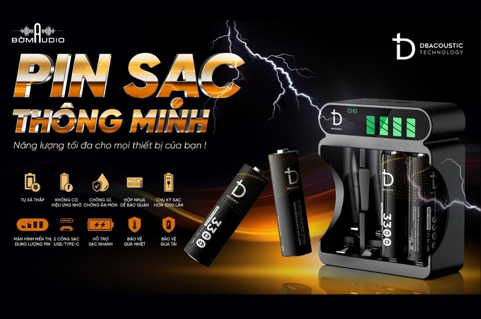 Đánh giá chi tiết bộ pin sạc Dbacoustic C4000L