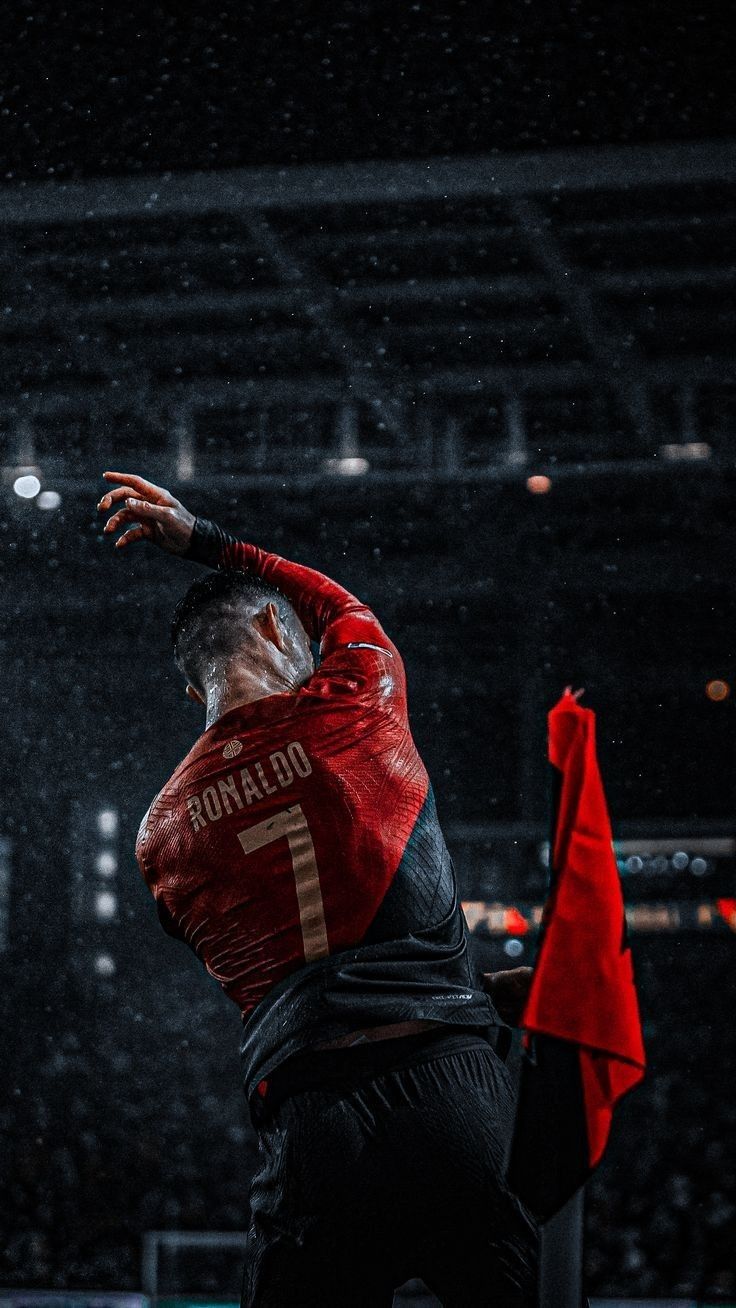 Cristiano Ronaldo - Portugal Corner Flag Celebration — FTB-CR7-274