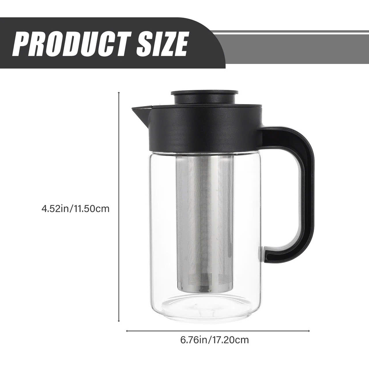 Bình Thủy Tinh Lõi Lọc Inox Momiji 900ml_thumbnail_1
