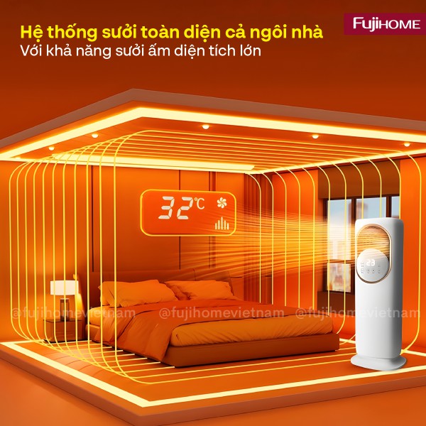 Quạt Làm Mát, Sưởi Ấm và Tạo ẩm 4 mùa Fujihome AC01_thumbnail_7