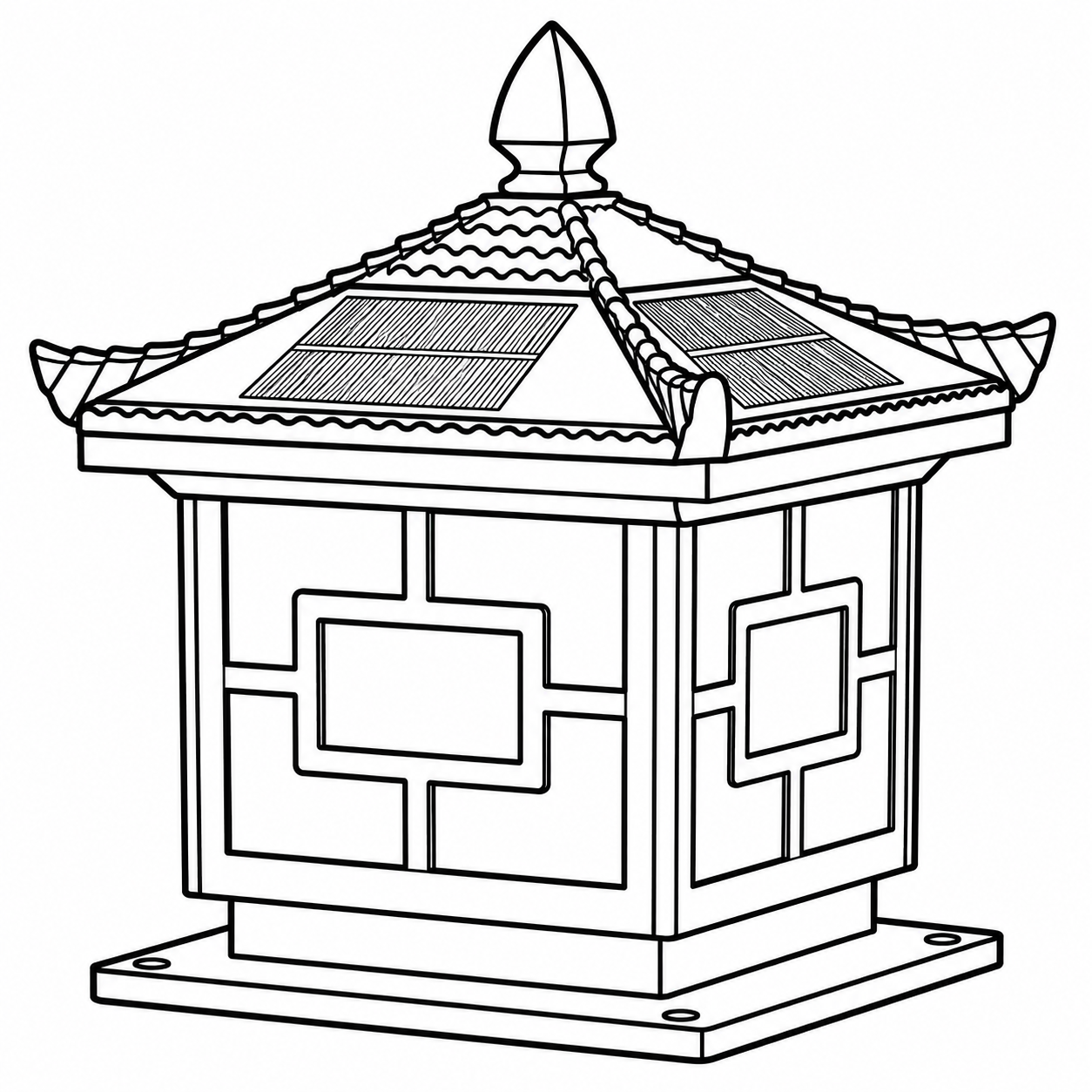 Đèn trụ cổng_6