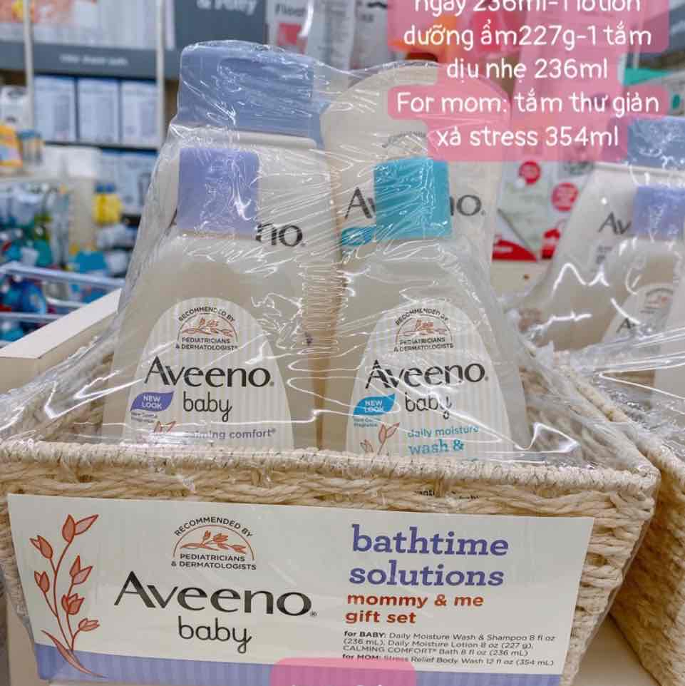 Gift set bathtime Aveeno